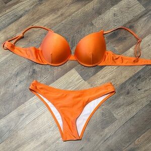Orange Bikini Set